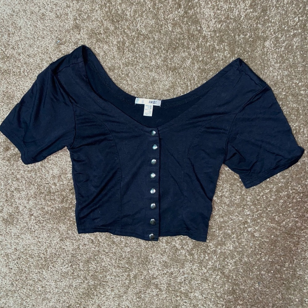 Brand: Amuse. Size: XS. Colour: Black